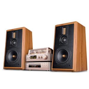 Cheap 100W Wireless Bookshelf Speakers with High Density Audio Crossover in Modern Style for sale