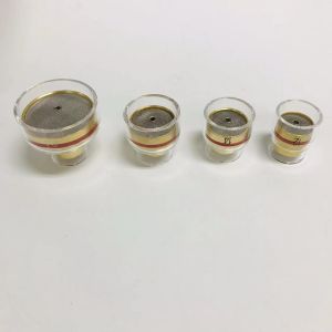 WP17/18/26 TIG Welding Torch Spare Parts Clear Quartz Nozzle 16 for Efficiency