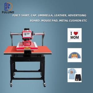 Pneumatic 40x60cm Sublimation Heat Press Transfer Machine Double Station For T