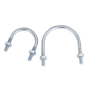 Made in China Blue and White Galvanized U-bolt High Quality and Low-priced U