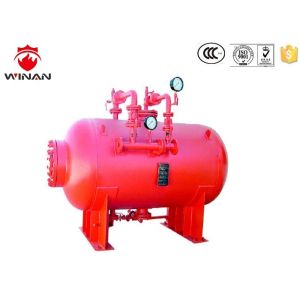 China Carbon Steel Material Pressure Gauge Foam Bladder Tank 3% 6% Vertical / Horizontal Type on sale
