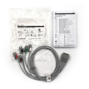 GE Ref:412681-001 Multi-Link ECG Leadwire Group Set ,5 -Lead ,Grabber ,AHA 74 CM