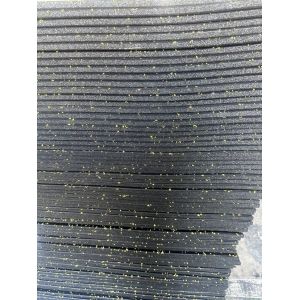 Horizonflex Offers Black Recycled Rubber Flooring Tiles with Different Color