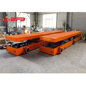 Transport Trolley 20T Hydraulic Lifting Transfer Cart For Workshop