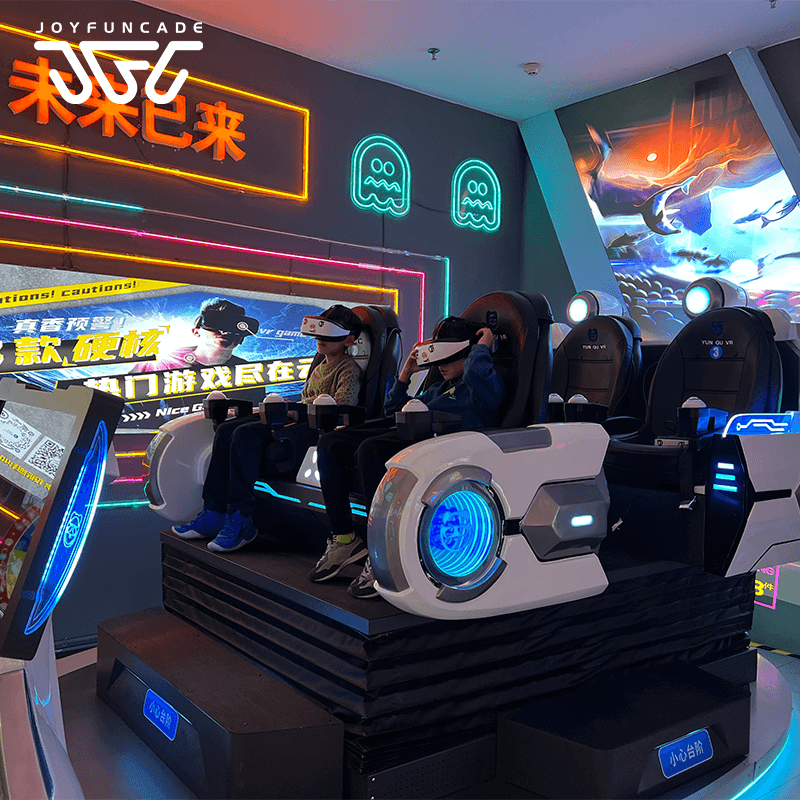 5-Player VR Spaceship with HD Display for Shopping Malls