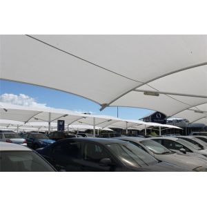 Tensile Custom Metal Shade Structures Heavy Duty Shade 30 Years Warranty