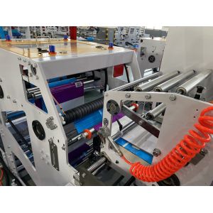 Tissue Bag Bottom Seal Bag Making Machine Unwinding width 400mm