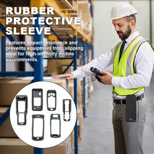 Durable Protective Rubber Case For Zebra MC2200 / MC2700 Anti-Slip & Drop