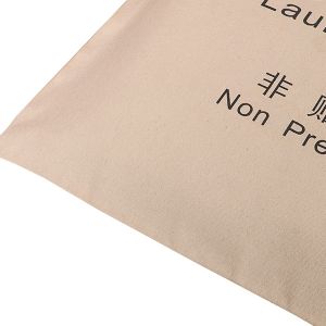 Heavy Duty Cotton Drawstring 28x40cm 210D Canvas Hanging Hamper