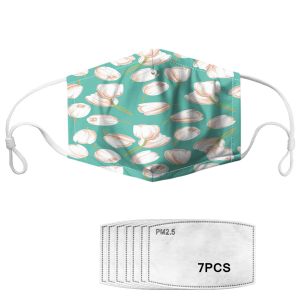 Floral Printing Reusable Face Mask For Virus Protection