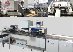 Cheap Automatic wire o binding machine PBW580S with punching and auto feed conveyor for sale