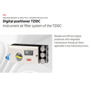 Thread Connection Digital Valve Positioner Electronic Pneumatic Control Valve