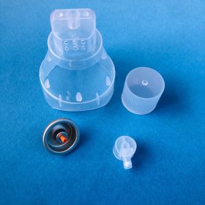 China Chemical Resistant One Inch Oxygen Spray Cap Oxygen Mask With Nozzle on sale
