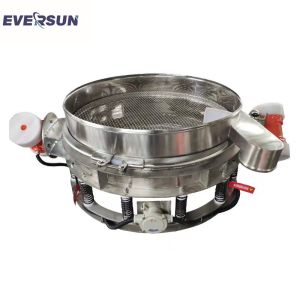 Corn Flour Circular Vibrating Screen Double Vibrating Motor Straight Row Sieve