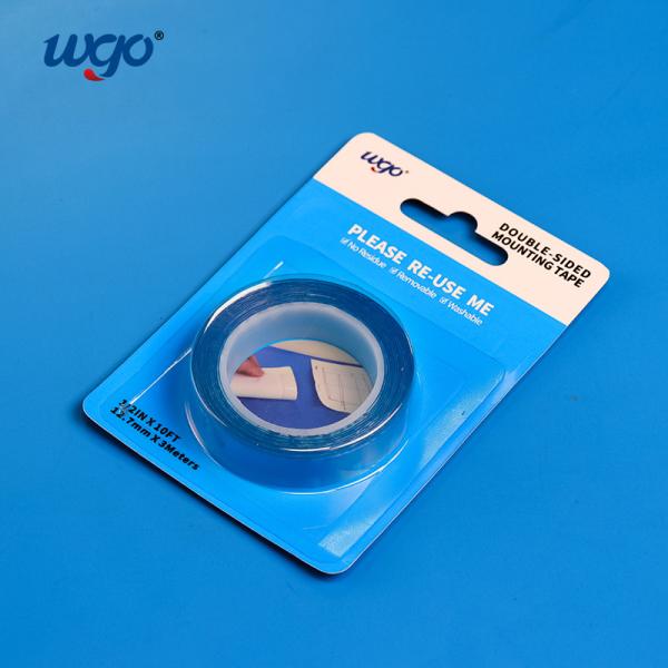 Clear Reusable Tape Double-sided Tape Non-marking Washable Roll Tape For DIY Use