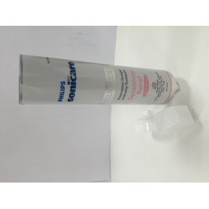 75ml-150ml ABL Barrier Silver Laminated Toothpaste Tube Dia38mm*144.5mm