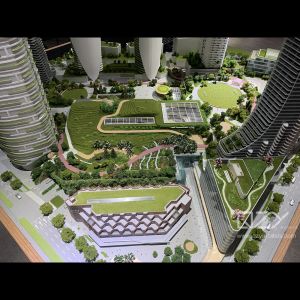 West Bank 1/300 Vancouver OAKRIDGE Model Architect Model Makers