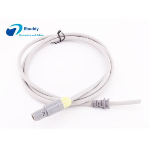 Lemo plastic redel 7pin Custom Power Cables for Cosmetic Surgery equipment