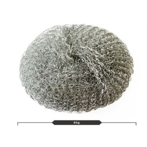 China 20g Galvanized Steel Wire Ball Cleaning , Mesh Scourer Cleaning Ball on sale