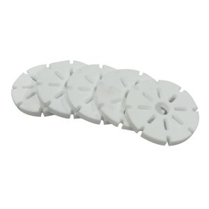 Engineering Plastic PTFE Sealing Gasket CNC Machining PTFE Parts For Industry