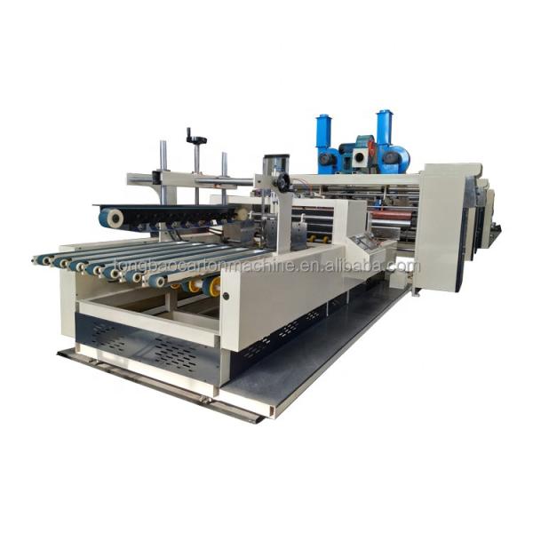 1200 mm Flexo Printer Slotter Die Cutter Gluer for 4 Color Corrugated Carton