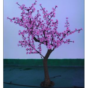 outdoor artificial tree with lights