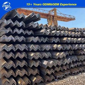 Q235 Galvanized Black Mild Steel Equal Unequal Building Hot Rolled Iron Bar
