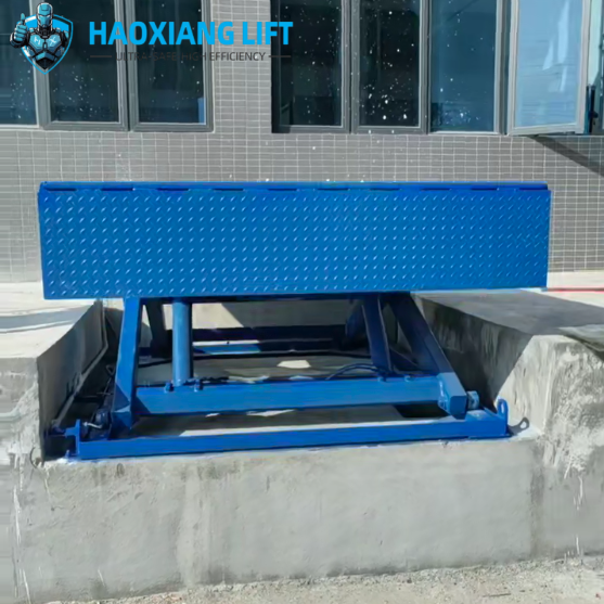 Fixed Scissor Lifting Platform - Large Custom Platform + Space-Saving - Higher