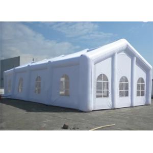 Anti - Ruptured Inflatable Event Tent Air Sealed Roll Up Doors Windows
