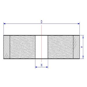 Vitrified CBN Diamond Grinding Tools For High Accuracy Camshaft