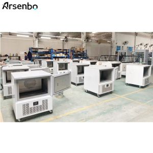 Double Temp Under Counter Refrigerators 550W Anticorrosive Stainless