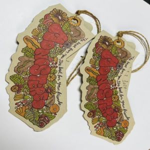 Easy To Plastic Clothing Hang Tag for Clear Identification And Organization