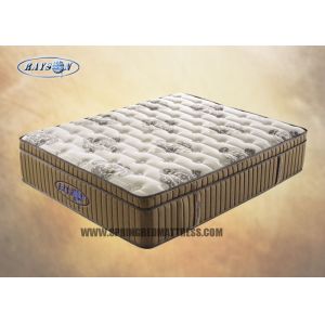 Cheap Home 14 Inch Firm Natural Latex Mattress , Box Coil Gel Memory Foam Mattress for sale