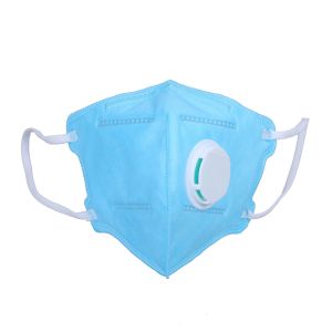 Blue Color Foldable Ffp2 Mask Personal Care For Milling Work / Construction