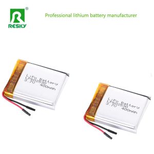 Lipo Battery LP602530 3.7V 400mAh 1.48wh Rechargeable Lithium Polymer Battery