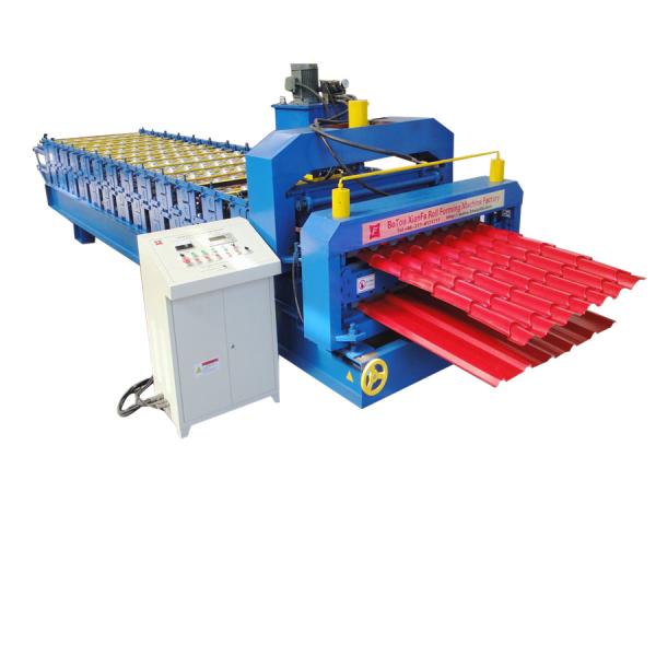 Quality CR12 Drive Roofing Panel Double Layer Roll Forming Machine wholesale
