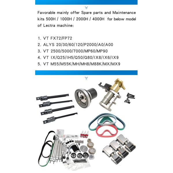 Pinion Motor X-AXIS For Textile Machine Auto Cutter GT5250 S-93-5 Parts 74604001