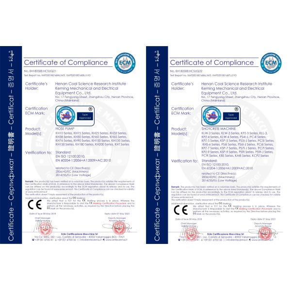 240V Dry Shotcrete Machine with 3m3/h Output and 750kg Weight for Efficient Concrete Spraying