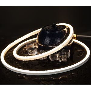 IP68 10mm Flex Neon Light Connector for Pool SMD2835 Led Source Emitting Color