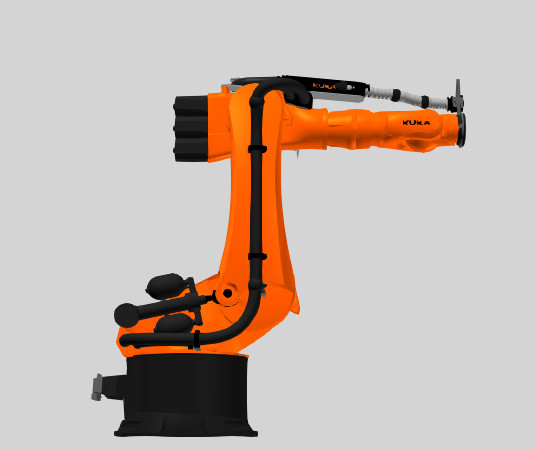 KR280 R3080 Industrial Robotic Arm Custom Robot Pipeline Package Design with 6mm