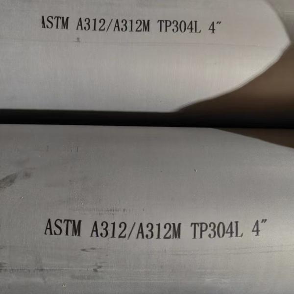 Quality ASTM TP304L Seamless Stainless Steel Pipe Acid-washed Matte Finish For Architectural Decoration wholesale