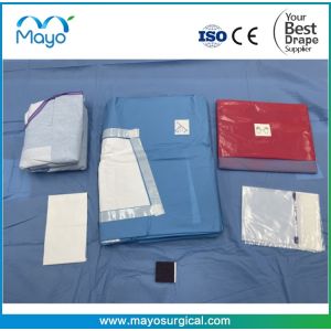Disposable Laparotomy Drape Pack Sterile Surgical Abdominal Drape Pack