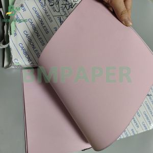 55-80gsm Sin Modelo Carbonless Paper CFB Celeste / Blue Papel Autocopiativo