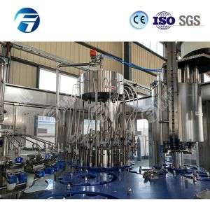 Juice Drinks Glass Bottle Filling Machine / Wine Bottling Equipment High Speed