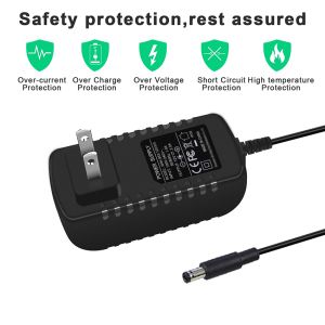 12V 1A Universal Travel Power Adapter with International Plug Converter for DC