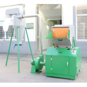 Terex Made Waste Recycling Grinding Hollow Container Plastic Crusher