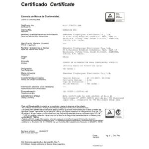 Shenzhen Yinghui Yuan Electronics Co., Ltd. Certifications
