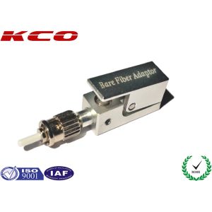 Optical ST Fiber Adapter Bare Fiber Adaptor Testing Insert Loss Fiber Pigtails