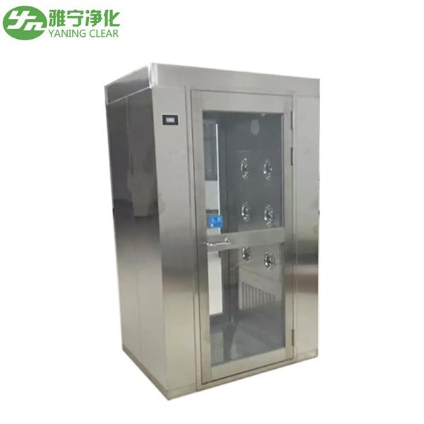 Yaning GMP Stainless Steel Cleanroom Air Shower with Air Velocity of 22-27m/S