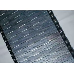 Cheap High Carbon Steel Plate Link Conveyor Belt Easy Install Tobacco Conveying for sale